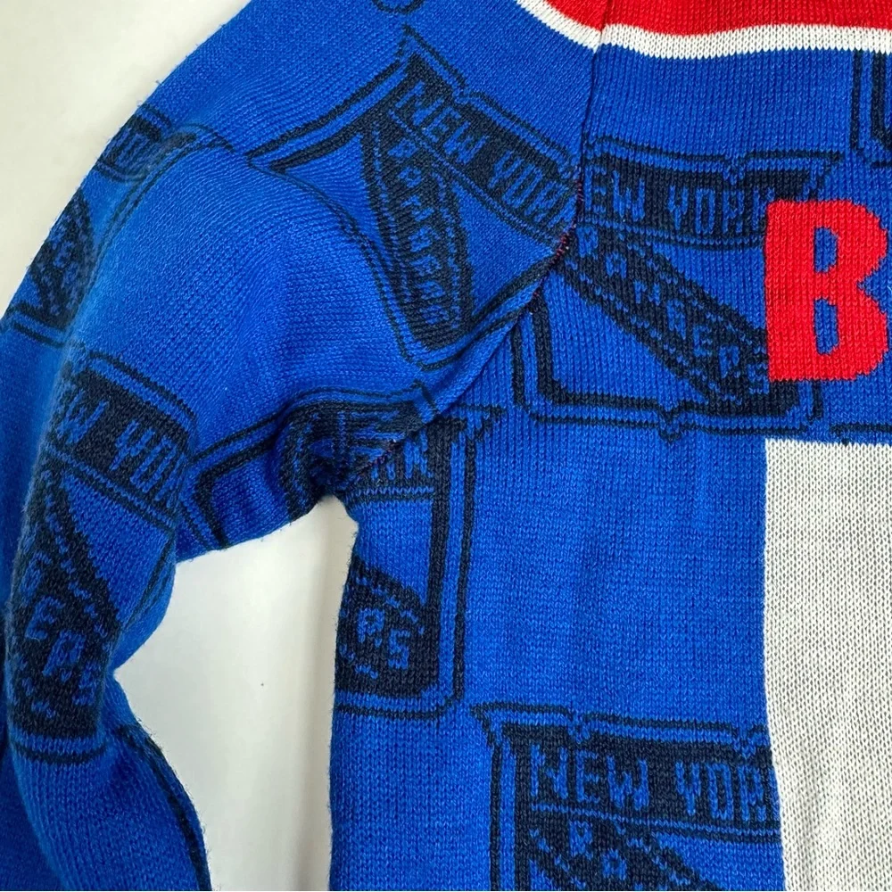 New York Rangers Broadway Blueshirts Hockey Sweater L - Picture 7 of 9